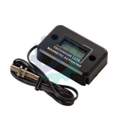 Waterproof LCD digital tachometer with shaft gasoline diesel engine magnetic